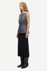 Sahelly vest 16178, Dark grey mel.