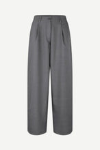 Load image into Gallery viewer, Saharper pleat trousers 16178, Dark grey mel.
