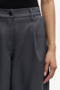 Saharper pleat trousers 16178, Dark grey mel.