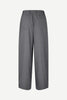 Saharper pleat trousers 16178, Dark grey mel.