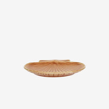 Load image into Gallery viewer, Stoneware Seashell Tray, Orange
