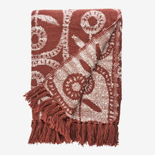 Load image into Gallery viewer, Reversible recycled cotton throw 125x175 cm

