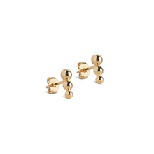 Load image into Gallery viewer, Trinity Studs Gold plated
