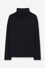 Load image into Gallery viewer, Twisted Neck Top, Black
