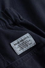 Load image into Gallery viewer, Tyrsil Regular Organic Stretch Twill Trousers, Dark Navy
