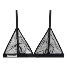 Load image into Gallery viewer, UMA Comfortable triangle bralette, Black
