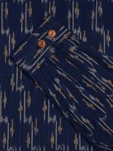 Load image into Gallery viewer, Vincent Ikat Shirt Blueberry

