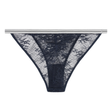 Load image into Gallery viewer, Wild Rose lace briefs, Dark blue
