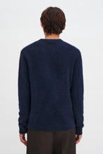 Load image into Gallery viewer, Wool Yak Sweater, Navy
