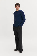 Load image into Gallery viewer, Wool Yak Sweater, Deep Blue
