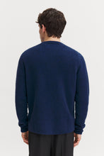 Load image into Gallery viewer, Wool Yak Sweater, Deep Blue
