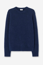 Load image into Gallery viewer, Wool Yak Sweater, Deep Blue

