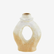 Load image into Gallery viewer, Stoneware vase Offwhite
