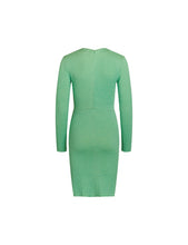 Load image into Gallery viewer, Flex Crepe Vulcan Dress Light grass green
