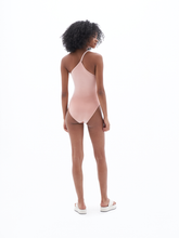 Load image into Gallery viewer, Asymmetric Swimsuit Pale Rose
