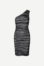 Laden Sie das Bild in den Galerie-Viewer, Josie Kurzarmkleid Allover-Print 8211 Grey Tide
