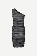 Laden Sie das Bild in den Galerie-Viewer, Josie Kurzarmkleid Allover-Print 8211 Grey Tide
