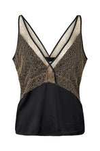 Laden Sie das Bild in den Galerie-Viewer, Talisa Lace Touch Camisole Caviar Black

